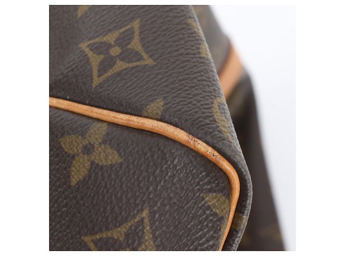 Borsa Boston Louis Vuitton Monogram Keepall 50 Marrone - vista 8