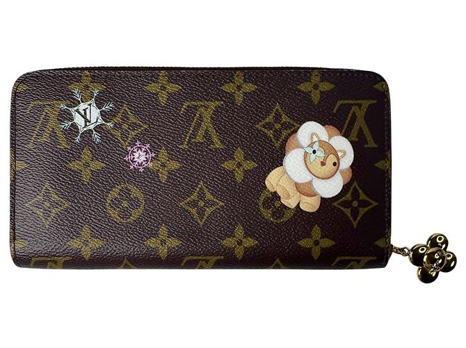 Louis Vuitton Monogram Zippy Wallet Braun - Ansicht 2