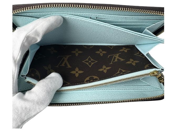 Louis Vuitton Monogram Zippy Wallet Braun - Ansicht 8