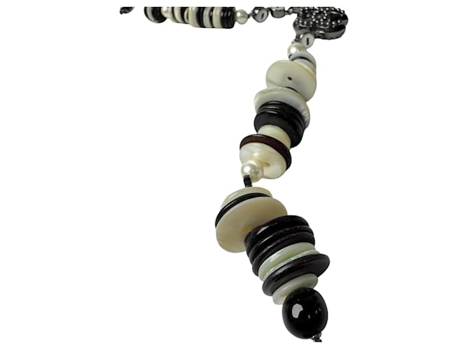 Collana lunga Chanel Coco Mark Multicolore - vista 10