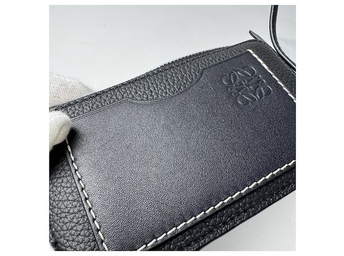 Loewe Black Leather Card Case - view 10