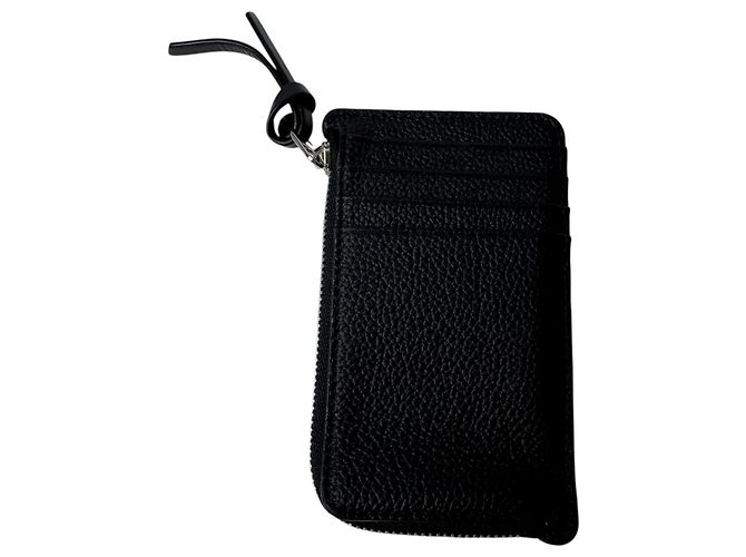 Loewe Black Leather Card Case - view 2