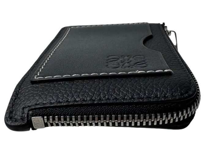 Loewe Black Leather Card Case - view 3