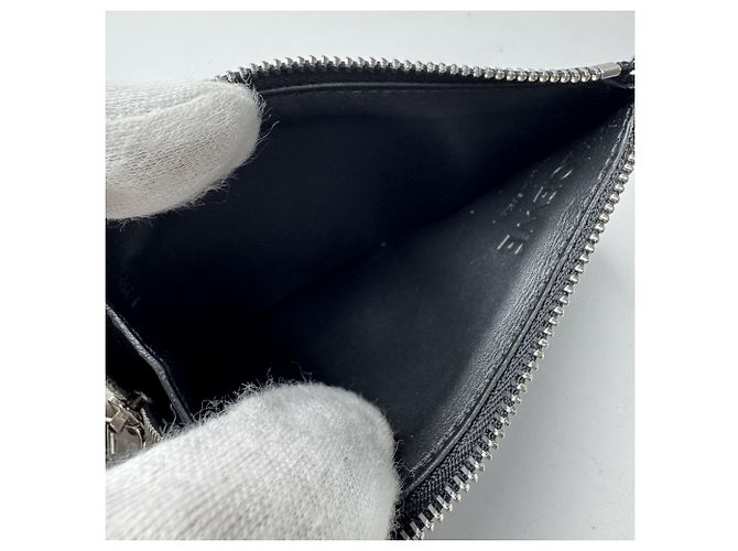 Loewe Black Leather Card Case - view 6