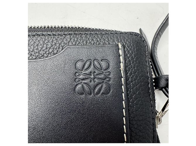 Loewe Black Leather Card Case - view 7