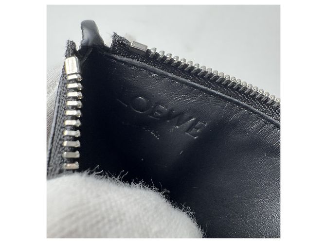 Loewe Black Leather Card Case - view 8