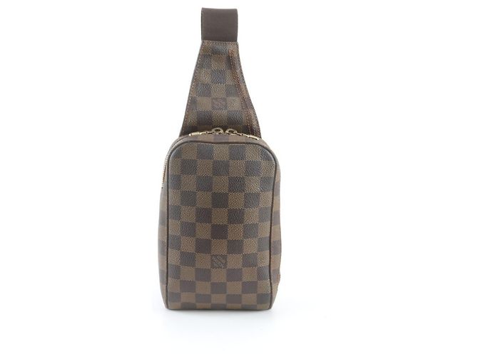 Borsa a tracolla Louis Vuitton Damier Ebene Geronimos - vista 2