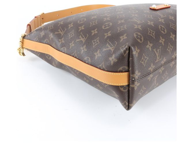 Sac à épaule Hobo Vagabond Monogram avec protection RFID Louis Vuitton Marron - vue 5