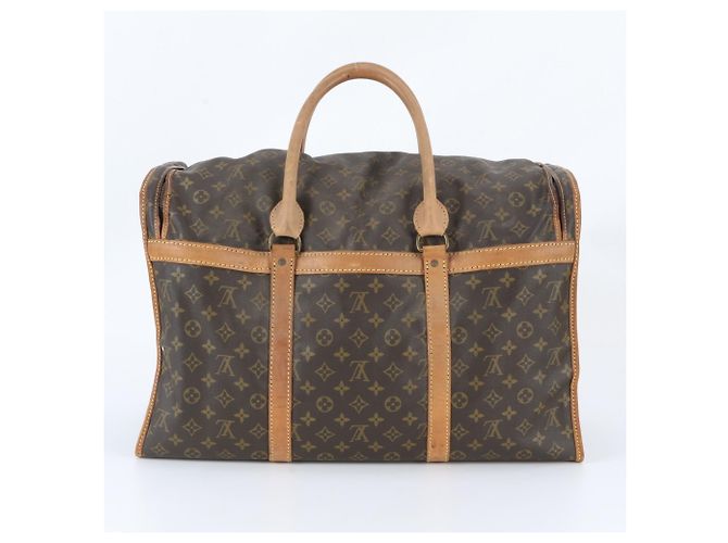 Borsa Boston Louis Vuitton Monogram Sac Chasseur 55 Marrone - vista 3