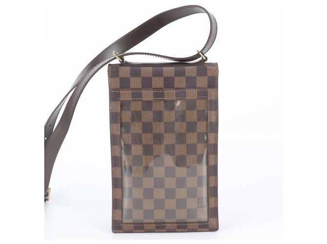 Borsa a tracolla Louis Vuitton Damier Portobello Damier ebene - vista 3