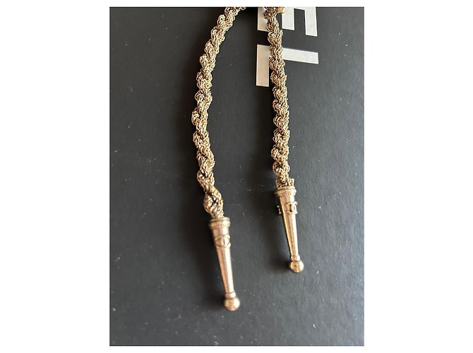 Collana Bolo Chanel con ciondoli D'oro - vista 4