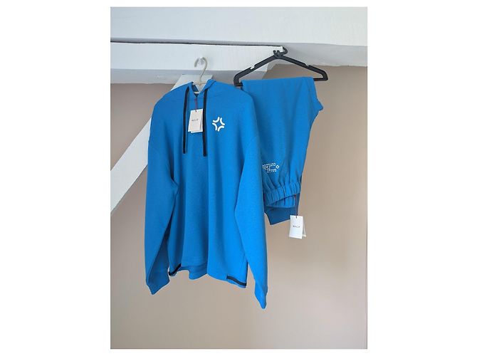 BALLY "Peak Outlook" Trainingsanzug Set Blau - Neu mit Etiketten - Größe M - Ansicht 2
