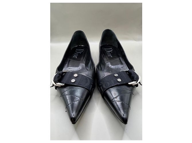 Bailarinas Christian Dior Era John Galliano Negro - vista 10