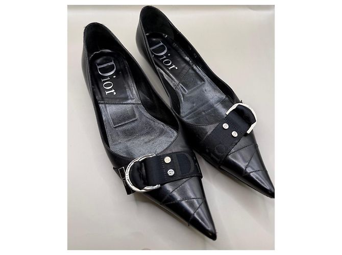 Bailarinas Christian Dior Era John Galliano Negro - vista 2