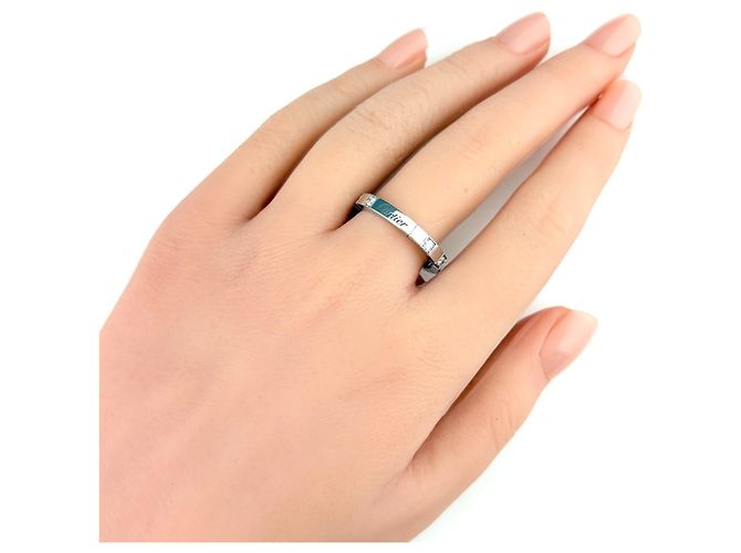 Cartier Lanieres Ring mit halbem Diamantband - Ansicht 5