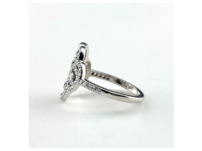 Anello Tiffany & Co. Enchant Double Heart in platino - vista 5
