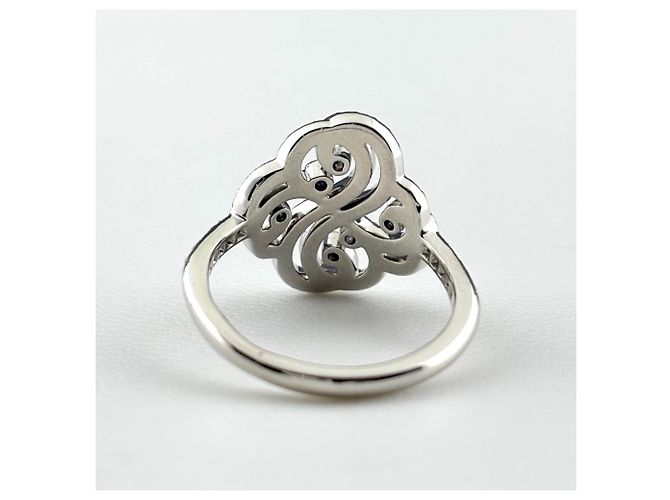 Anello Tiffany & Co. Enchant Double Heart in platino - vista 6