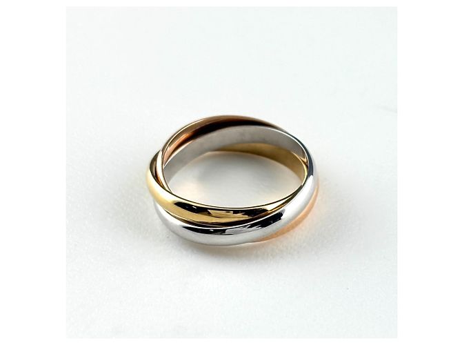 Anillo Cartier Trinity de oro amarillo - vista 2