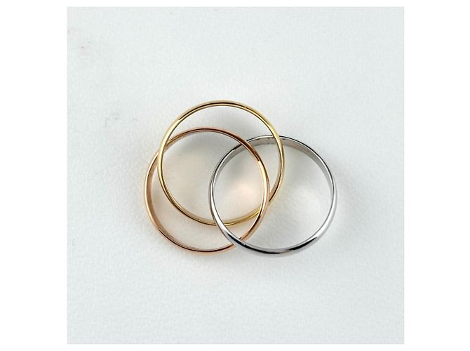 Anillo Cartier Trinity de oro amarillo - vista 3