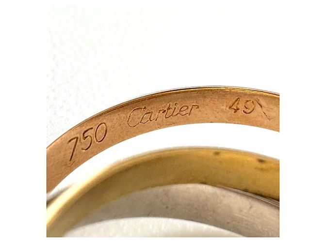 Anillo Cartier Trinity de oro amarillo - vista 5