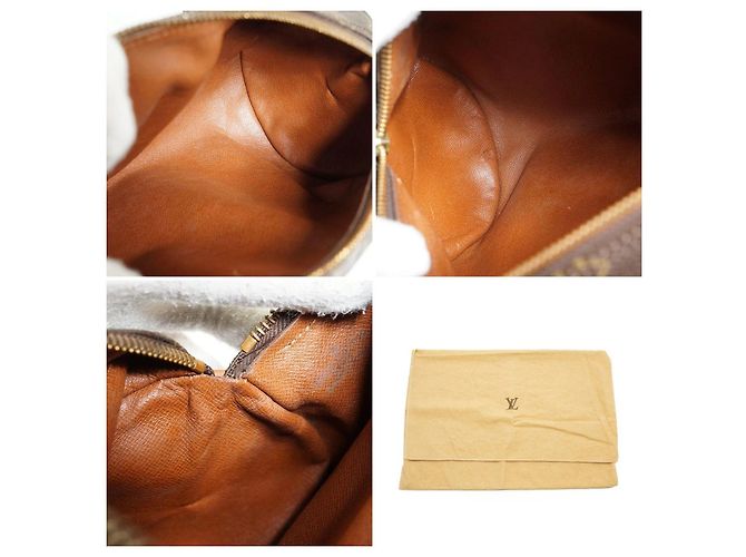 Louis Vuitton Rare Vintage Monogram Canvas Papillon 26 Handtasche Braun - Ansicht 6