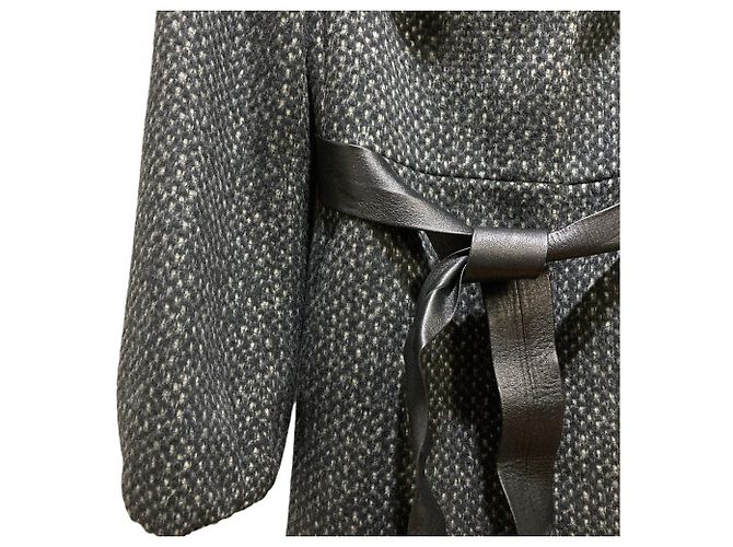 Abrigo de mezcla de cachemira Max Mara Negro - vista 4
