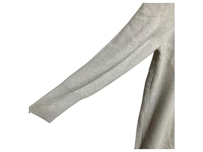 Autre Marque Drawer 12G Jersey-Strickkleid mit Rollkragen Beige - Ansicht 3