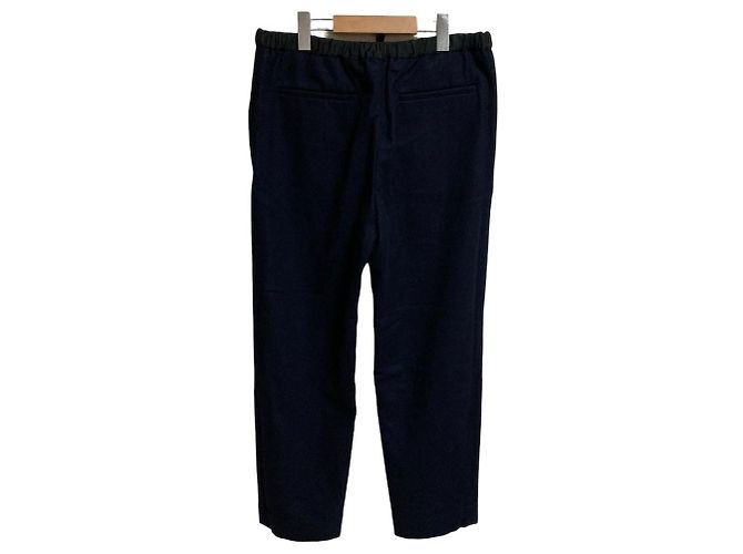 Jil Sander+ Easy Wollhose Blau Marineblau - Ansicht 2