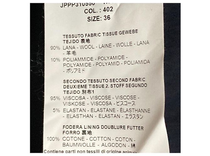 Jil Sander+ Easy Wollhose Blau Marineblau - Ansicht 7
