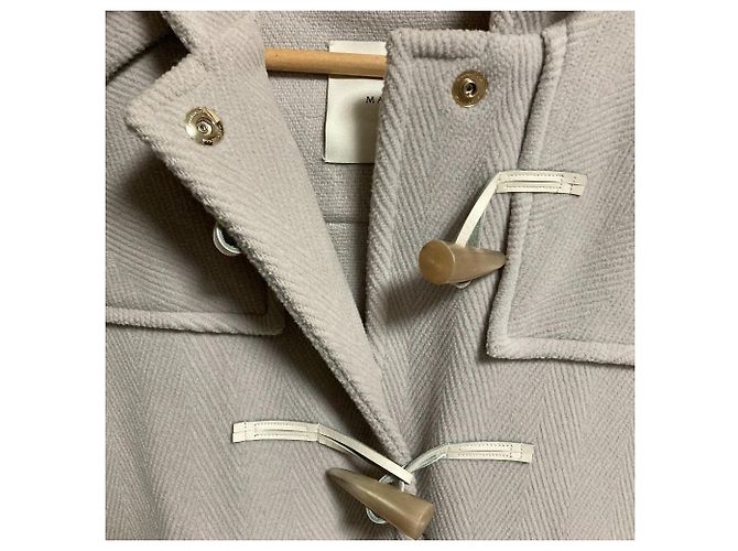 Autre Marque Mackintosh LDS WEIR Herringbone Pile Long Coat Castaño - vista 6