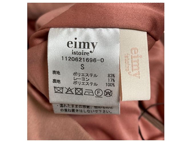 Autre Marque eimy istoire Gonna a Sirena con Volant e Linea Peplum Rosa - vista 5