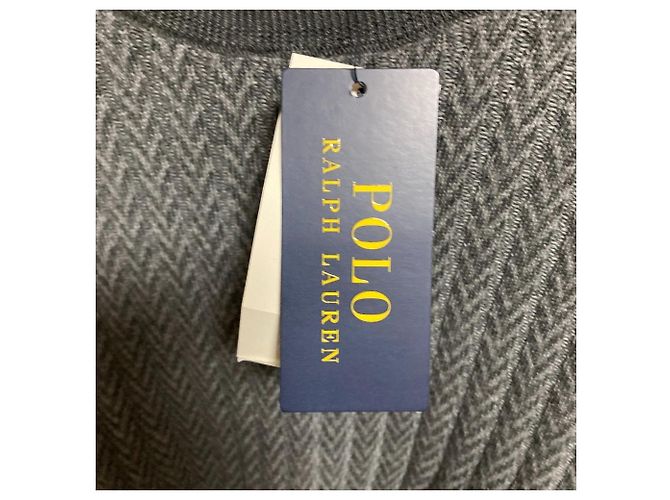 Polo Ralph Lauren Merino-Wollpullover mit Fischgrätenmuster Braun - Ansicht 6