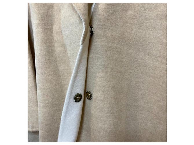 Autre Marque Abrigo de lana y angora VITO NACCI Beige - vista 5
