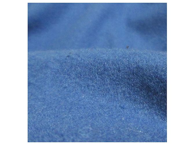 Autre Marque PLAIN PEOPLE Super140 Jersey V-Ausschnitt Kleid Blau - Ansicht 10