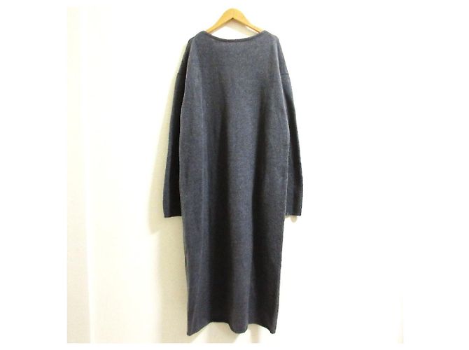 Autre Marque HER. Strickkleid aus Wolle Braun - Ansicht 2