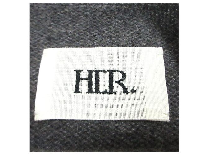 Autre Marque HER. Strickkleid aus Wolle Braun - Ansicht 8