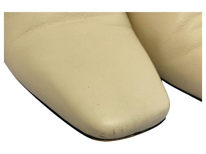 Autre Marque Stivaletti con punta quadrata CORSO ROMA 9 Crudo - vista 9