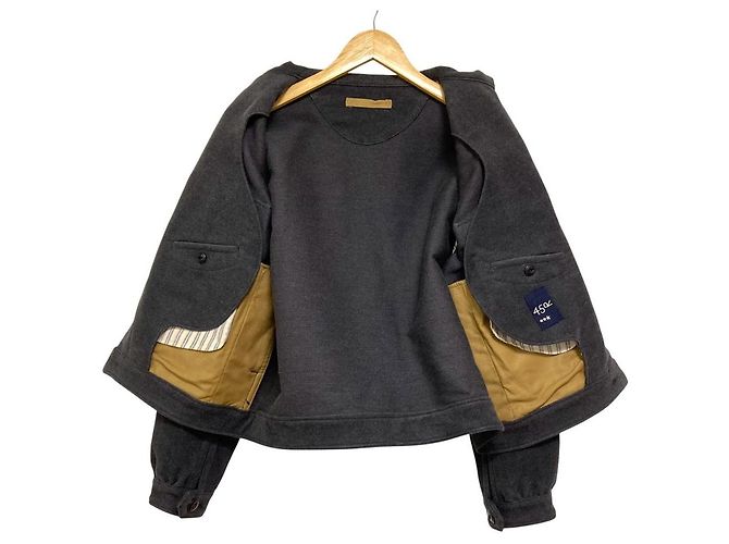 Autre Marque Chaqueta de franela de algodón 45R Castaño - vista 2
