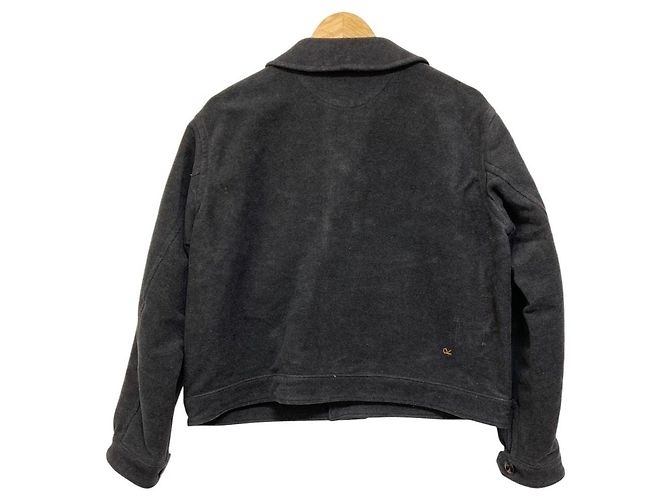 Autre Marque Chaqueta de franela de algodón 45R Castaño - vista 3