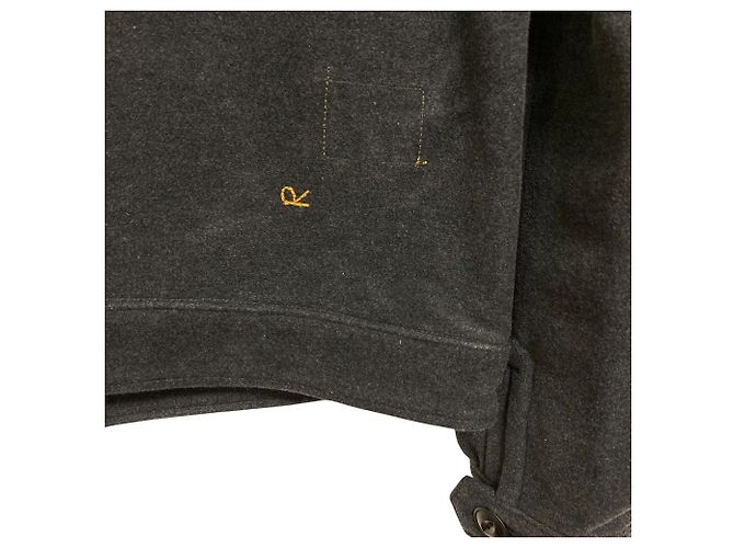 Autre Marque Chaqueta de franela de algodón 45R Castaño - vista 4