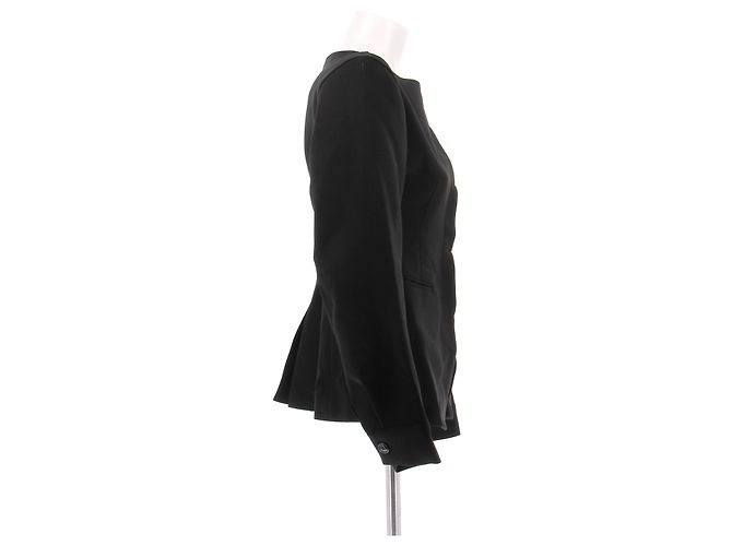 Autre Marque Black Polyester Jacket - view 3
