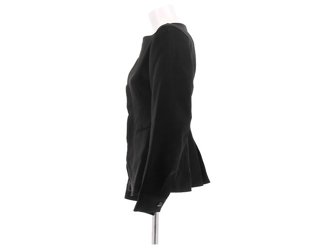 Autre Marque Black Polyester Jacket - view 4