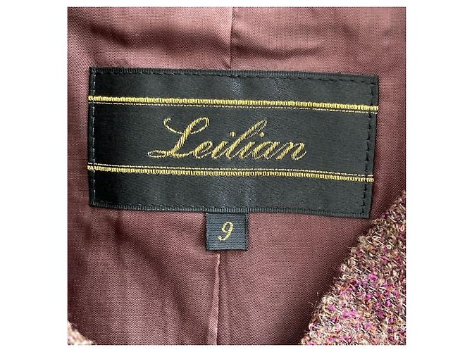 Autre Marque Chaqueta de tweed Leilian Dorado Púrpura - vista 3