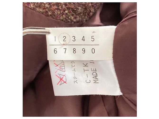 Autre Marque Chaqueta de tweed Leilian Dorado Púrpura - vista 4