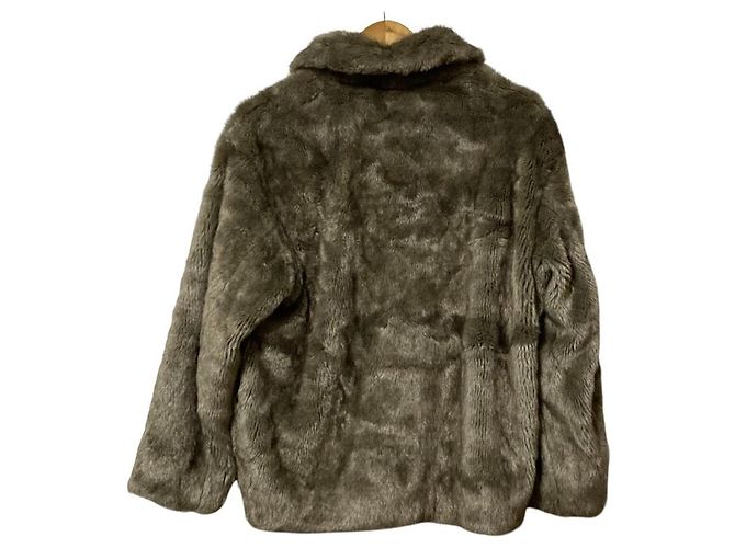 Autre Marque Chaqueta de piel eco BEAUTY&YOUTH Beige - vista 2
