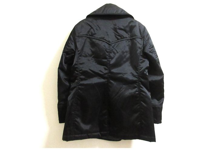 Autre Marque Chaqueta de nylon cruzada Ficce Negro - vista 2