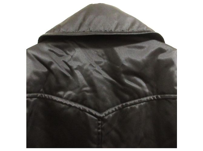 Autre Marque Chaqueta de nylon cruzada Ficce Negro - vista 7
