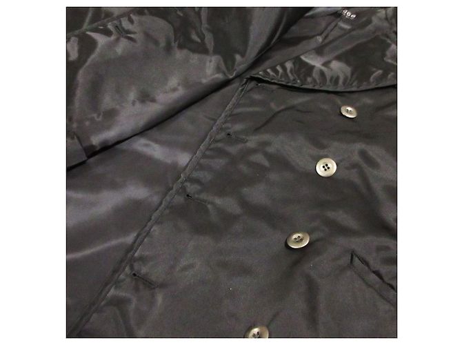 Autre Marque Chaqueta de nylon cruzada Ficce Negro - vista 8