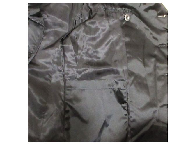 Autre Marque Chaqueta de nylon cruzada Ficce Negro - vista 9
