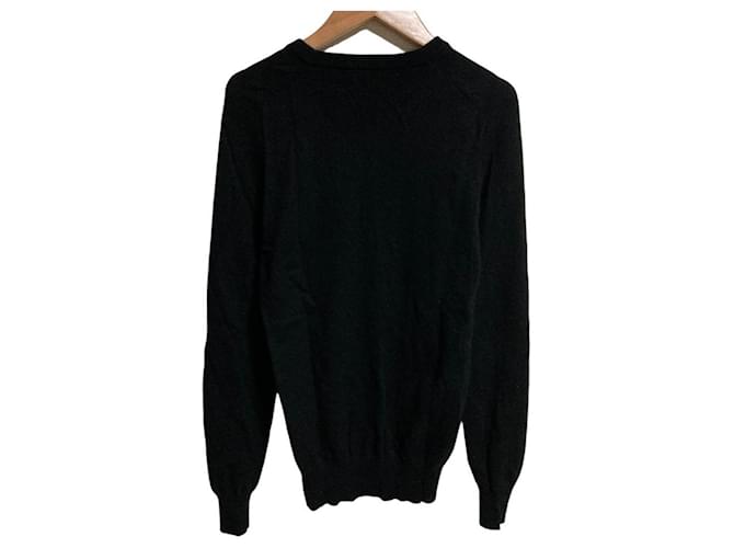 Givenchy Kaschmir-Strickpullover mit 4G-Stickerei Schwarz - Ansicht 2